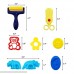 41pcs Dough Tools for Child Various Plastic Molds by HEHALI A-41 pcs B07C1ZZRG3